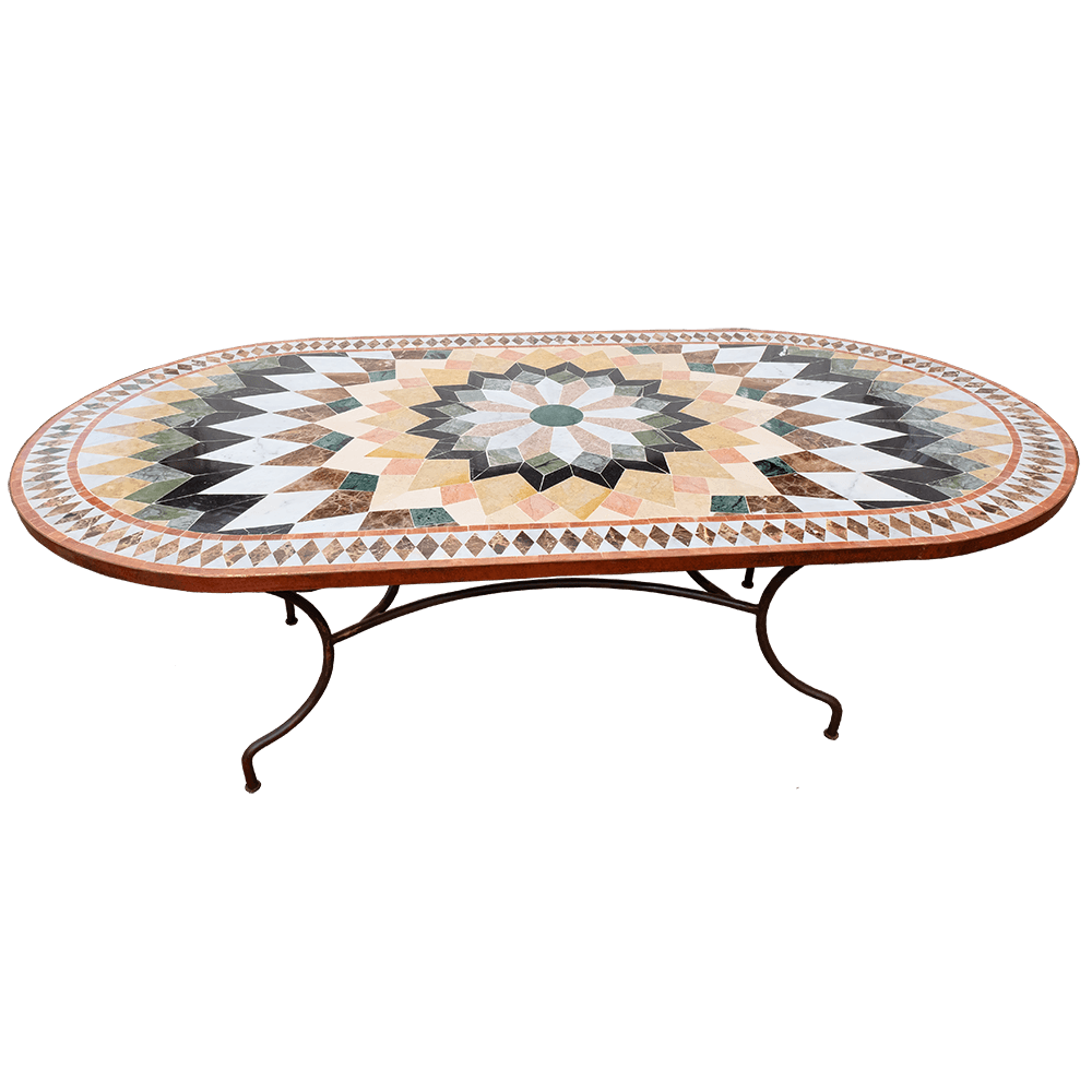 Grande table mosaique 2